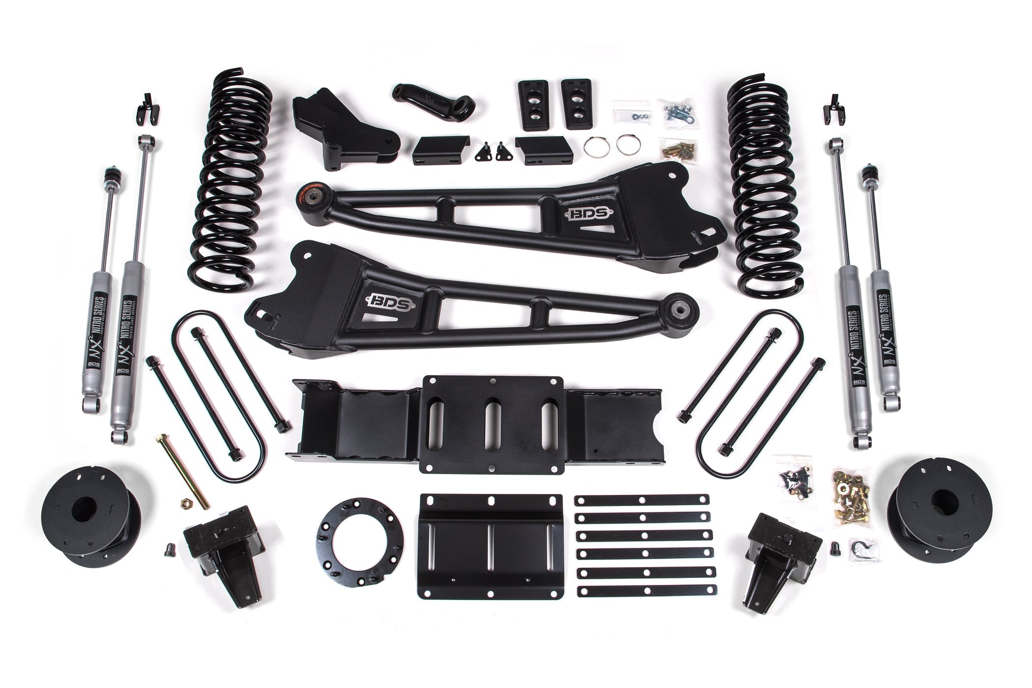 5.5 Inch Lift Kit w/ Radius Arm | Ram 3500 w/ Rear Air Ride (19-24) 4WD | Gas