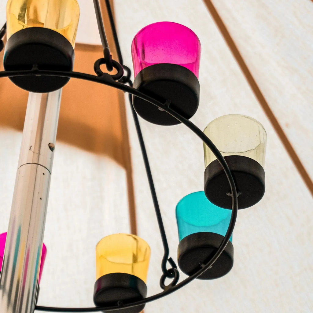 Boutique Camping Bell Tent Tea Light Chandelier
