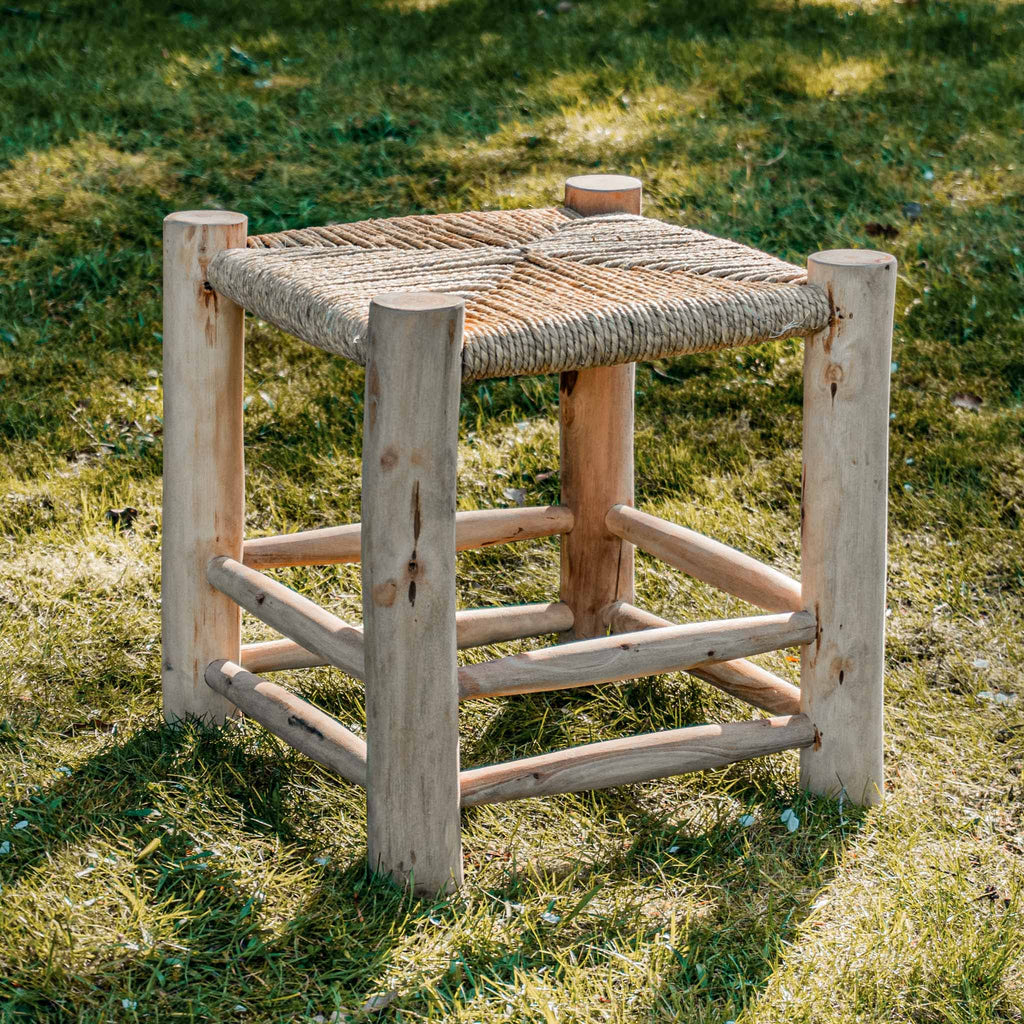 Boutique Camping Wooden Camping Stool