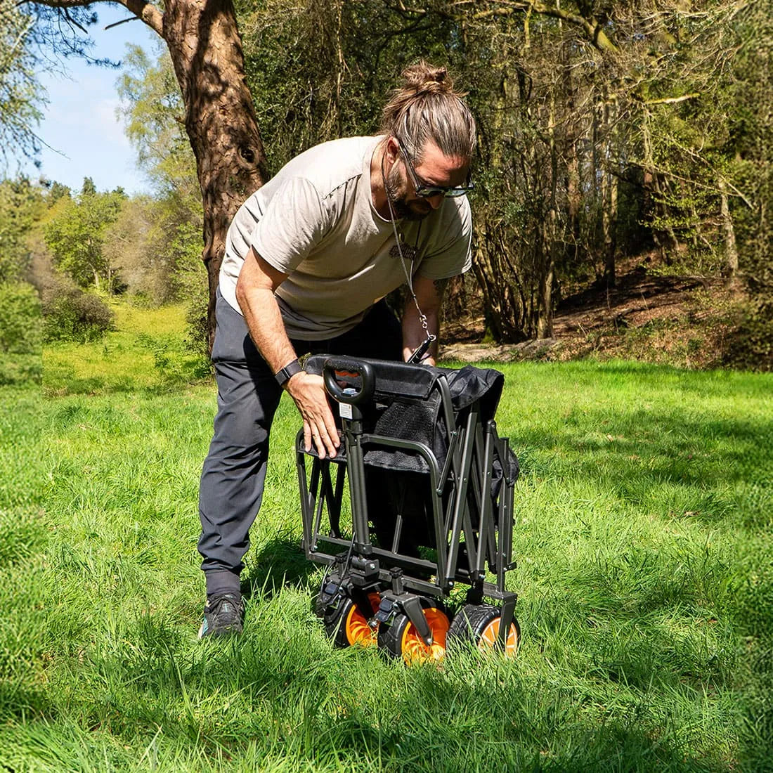 Boutique Camping Electric Camping Trolley Wagon