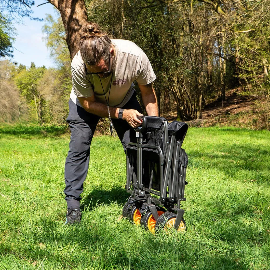 Boutique Camping Electric Camping Trolley Wagon