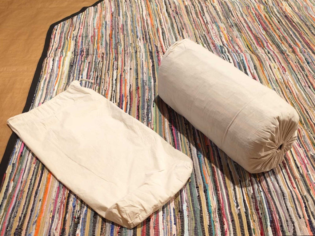 Recycled Cotton Chindi Carpet for Emperor Bell Tent (Half Moon)