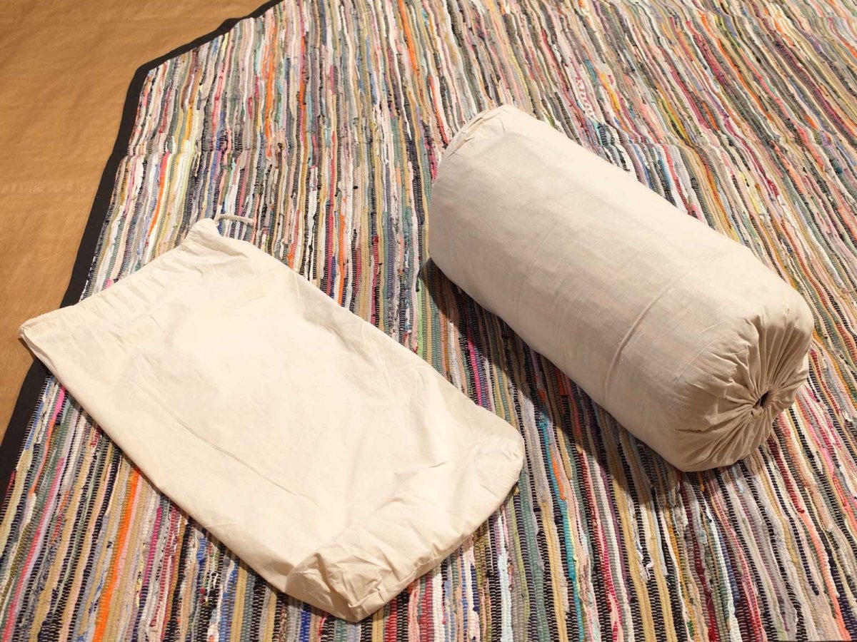 Recycled Cotton Chindi Carpet for Emperor Bell Tent (Half Moon)