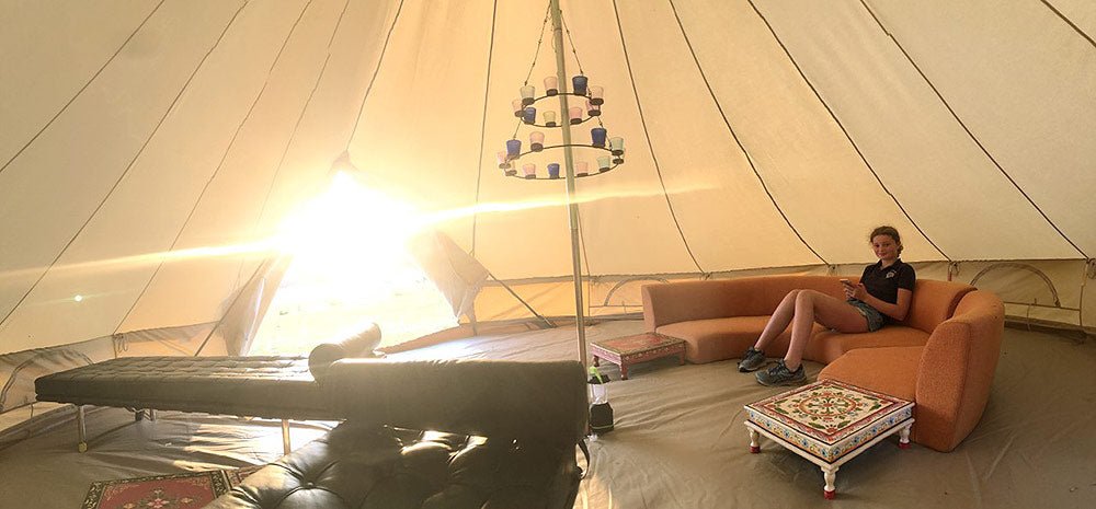 6 metre Ultimate PRO MESH Twin Door Bell Tent
