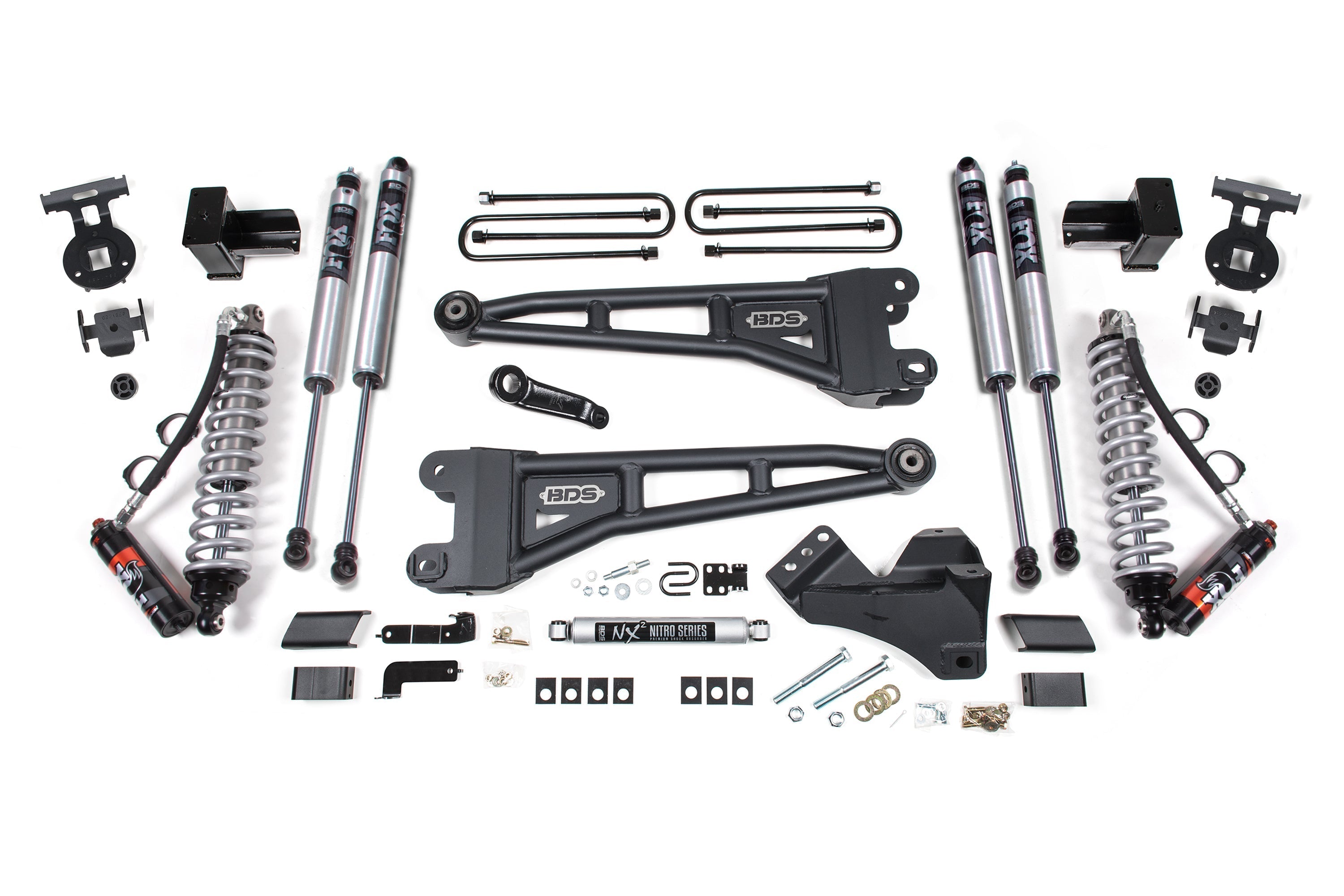 5 Inch Lift Kit w/ Radius Arm | FOX 2.5 Coil-Over Conversion - Performance Elite | Ford F250/F350 Super Duty (23-25) 4WD | Diesel