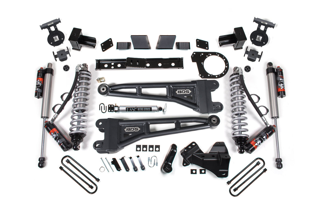 7 Inch Lift Kit w/ Radius Arm | FOX 2.5 Coil-Over Conversion - Performance Elite | Ford F350 Super Duty DRW (23-25) 4WD | Diesel