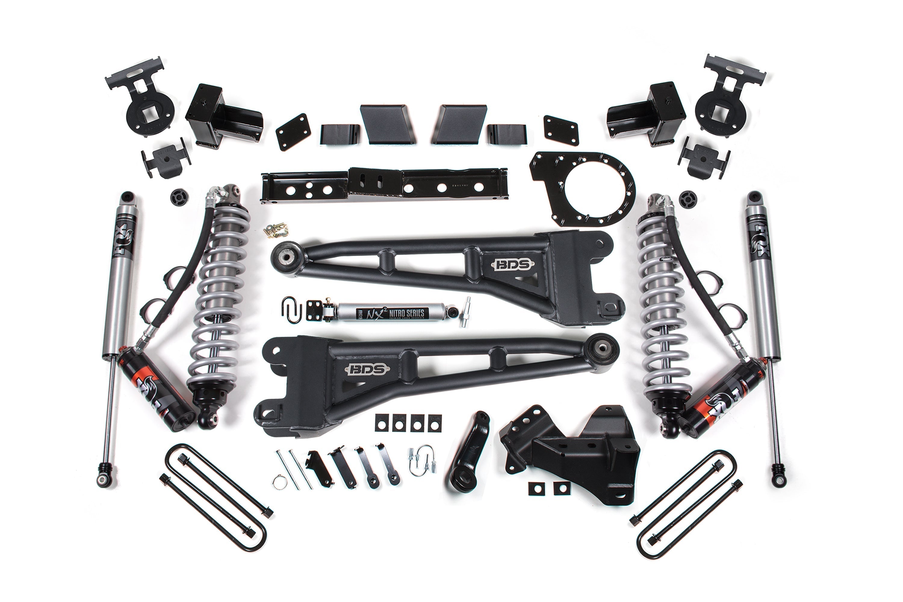7 Inch Lift Kit w/ Radius Arm | FOX 2.5 Coil-Over Conversion - Performance Elite | Ford F350 Super Duty DRW (23-25) 4WD | Diesel