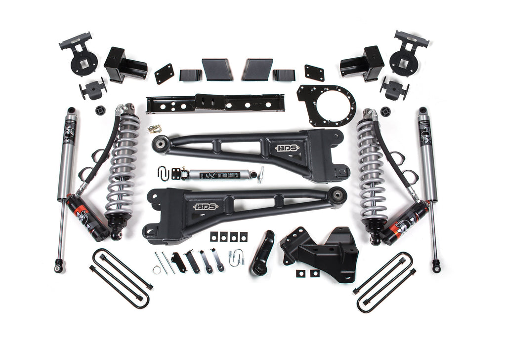 7 Inch Lift Kit w/ Radius Arm | FOX 2.5 Coil-Over Conversion - Performance Elite | Ford F250/F350 Super Duty (23-25) 4WD | Diesel
