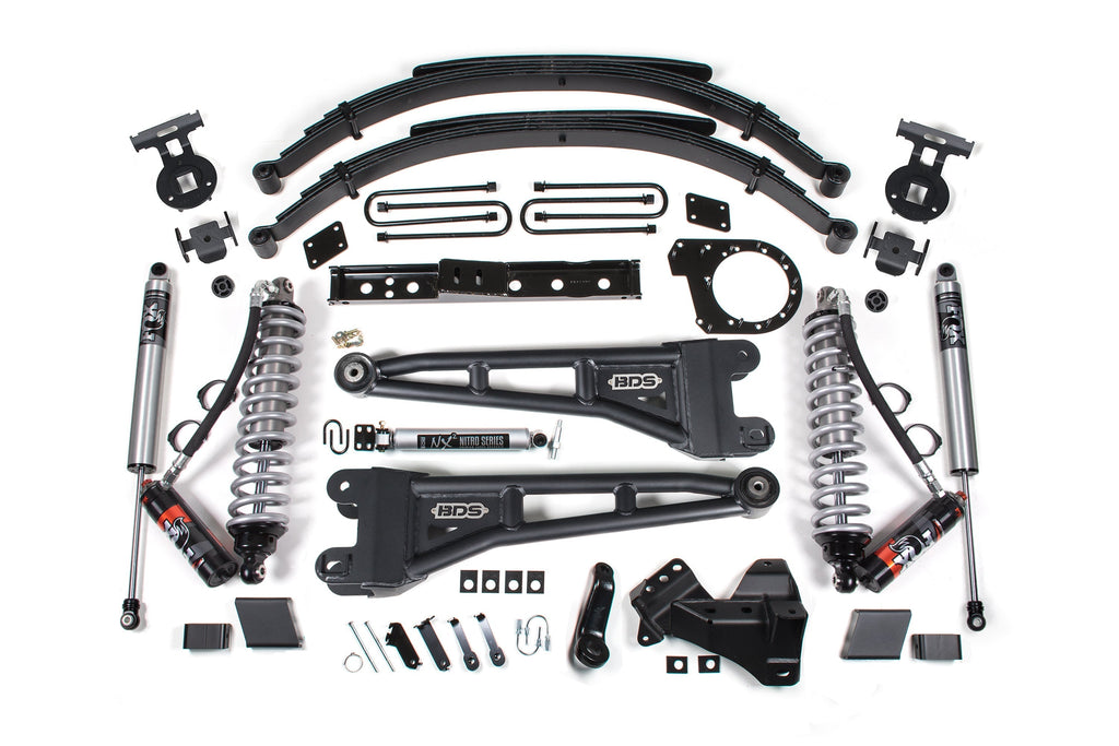 7 Inch Lift Kit w/ Radius Arm | FOX 2.5 Coil-Over Conversion - Performance Elite | Ford F250/F350 Super Duty (23-25) 4WD | Diesel