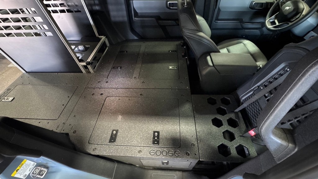 Ford - Bronco - 2021-Present - 6th Gen - 4 Door - Explore Series -  Seat Delete - Second Row - Low Profile
