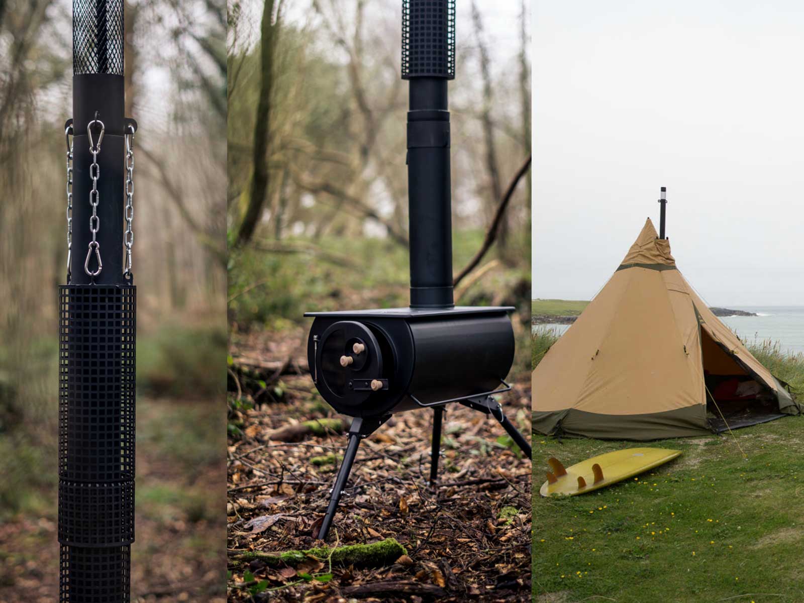 Frontier PLUS Stove and Tipi Flue Kit