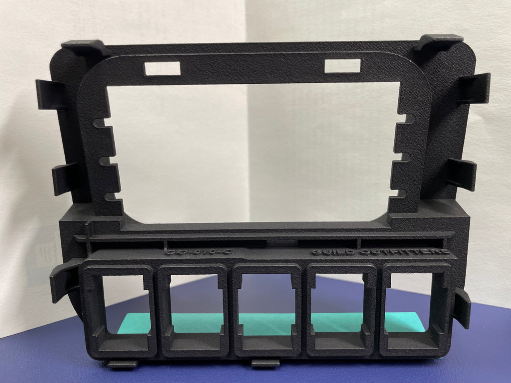 No Cut Base Switch Panel for 5 Short Switches (Tacoma Access Cab)