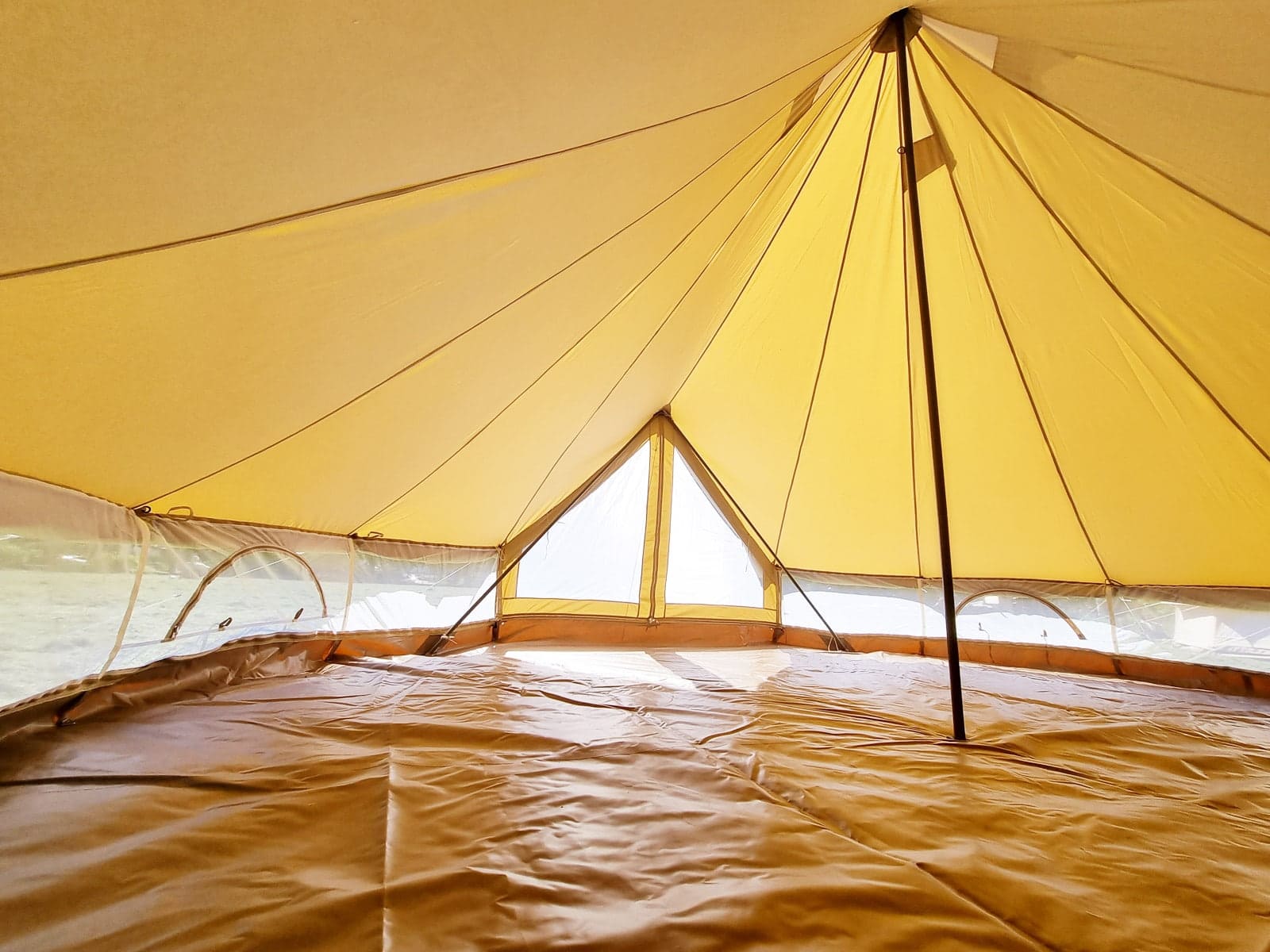 6 metre Ultimate PRO MESH Twin Door Bell Tent