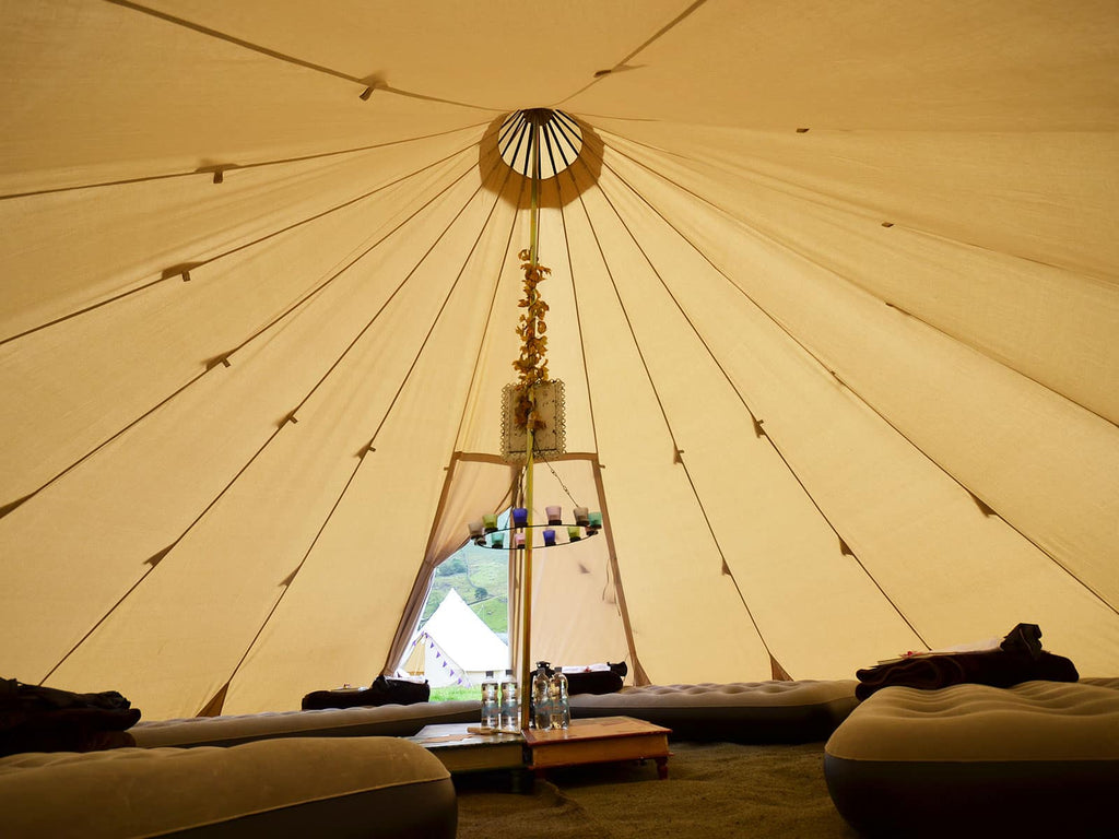6 metre Ultimate Single Pole Tipi Tent