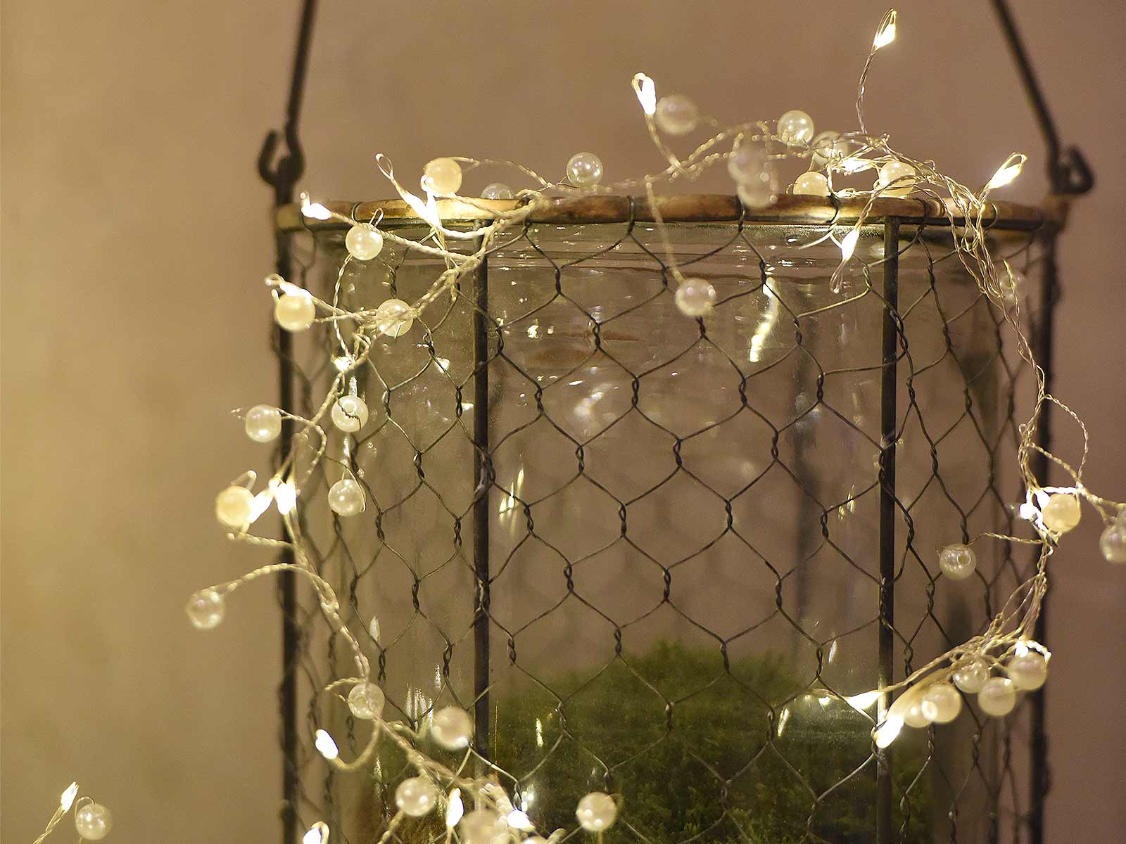Pearl Cluster LED Light Chain