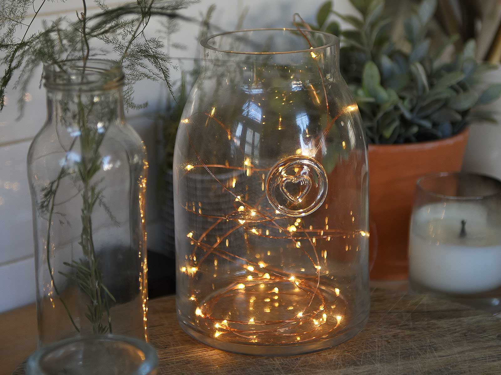 Copper Galaxy LED Light Chain