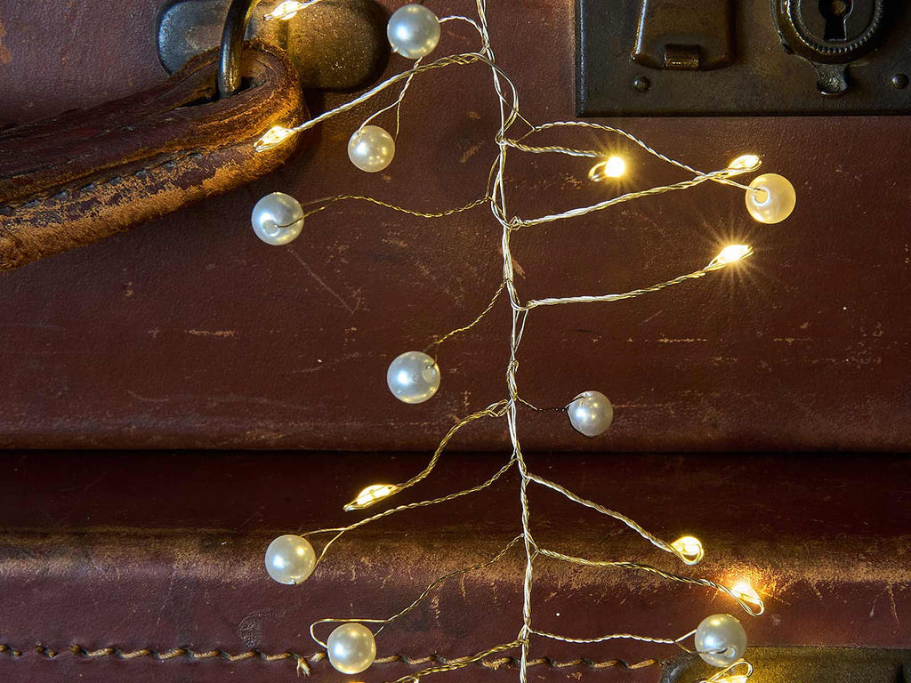 Pearl Cluster LED Light Chain