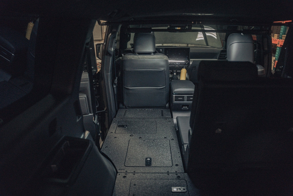 Lexus - GX550 - 2024-Present - Explore Series - Seat Delete Plate System - Plate Based - Non-Third Row Vehicles