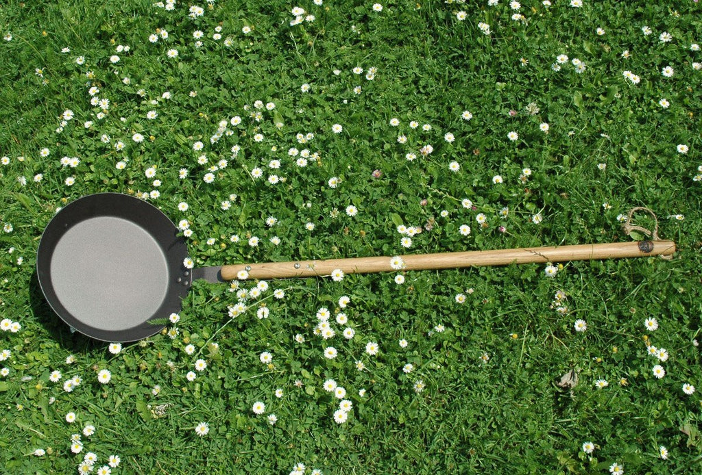 Shropshire Made Spun Iron 10” Campfire Pan - Netherton Foundry