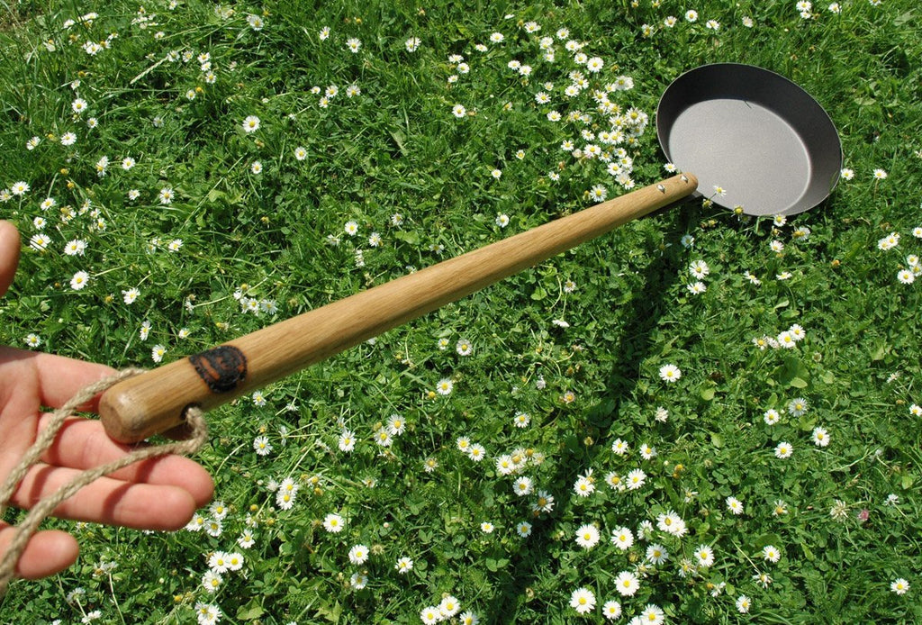 Shropshire Made Spun Iron 10” Campfire Pan - Netherton Foundry