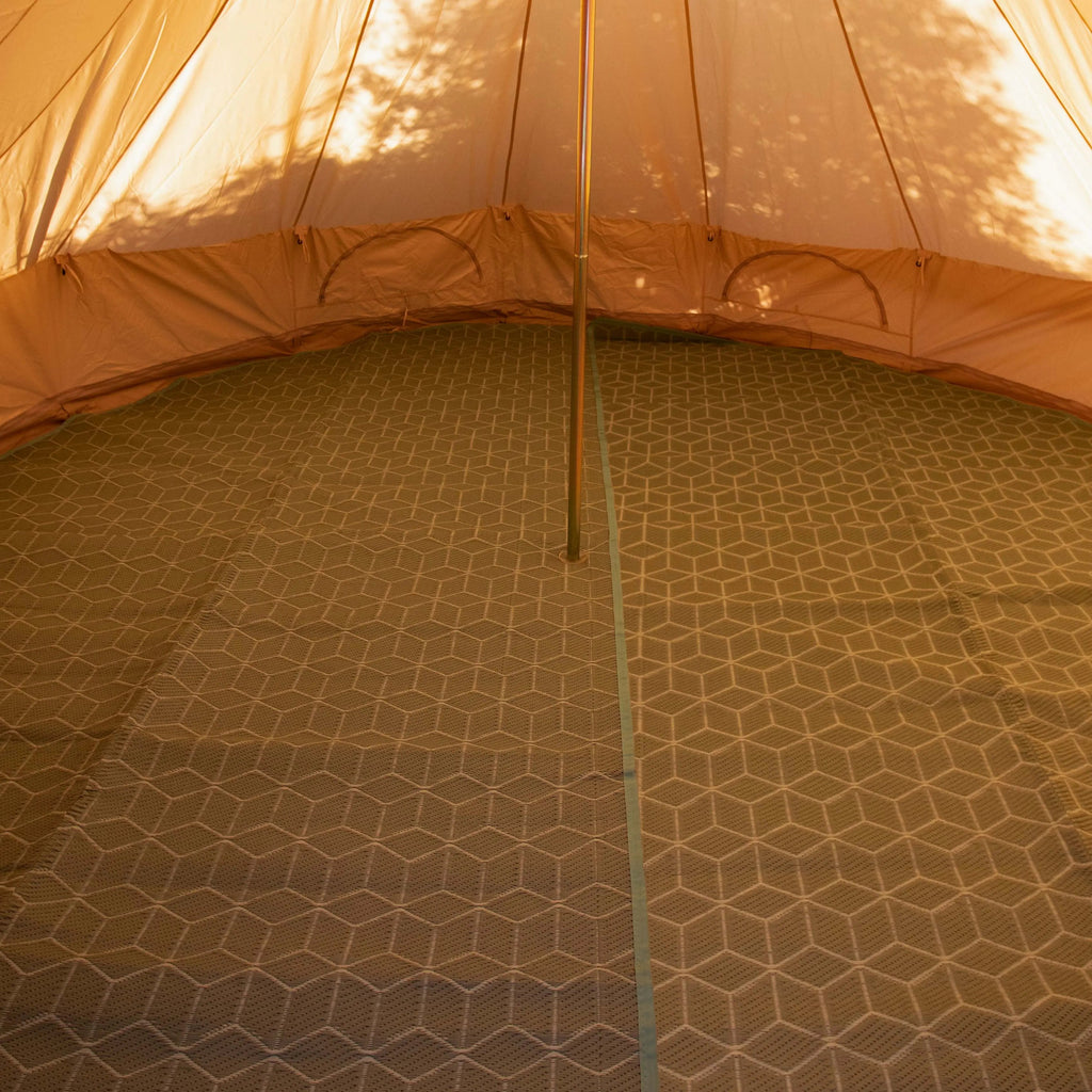 Boutique Camping Bell Tent Polypropylene Matting