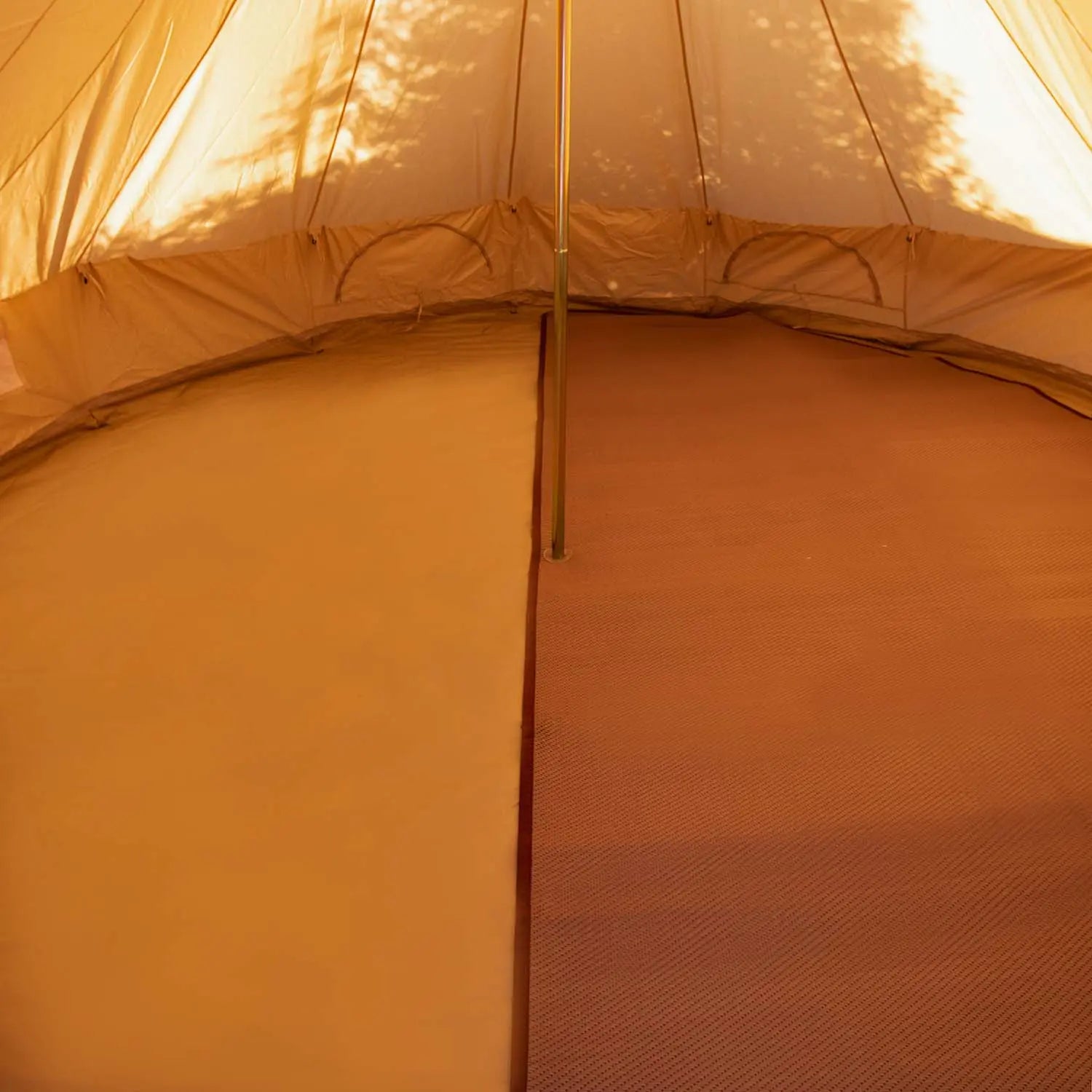 Boutique Camping Bell Tent Polypropylene Matting