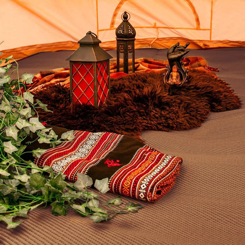 Boutique Camping Bell Tent Polypropylene Matting