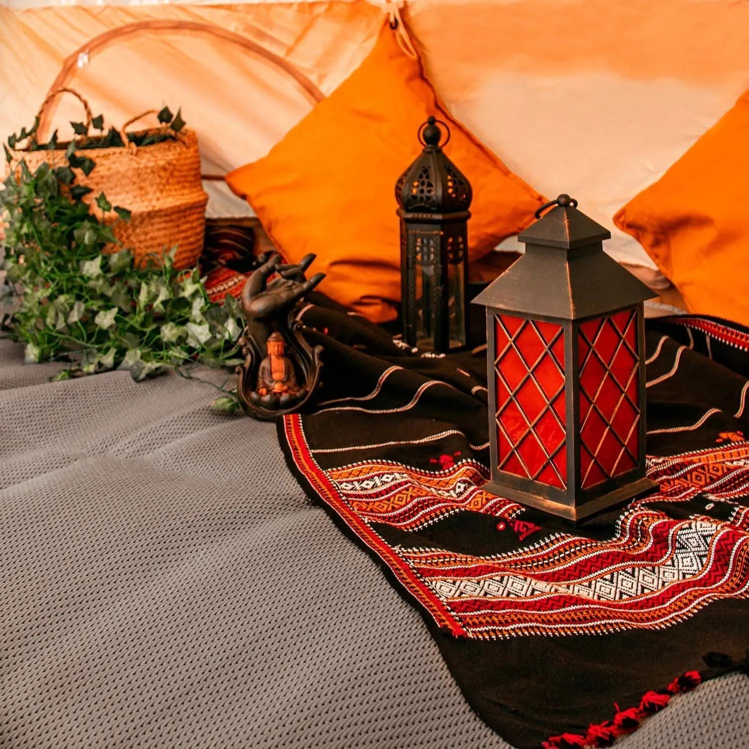 Boutique Camping Bell Tent Polypropylene Matting