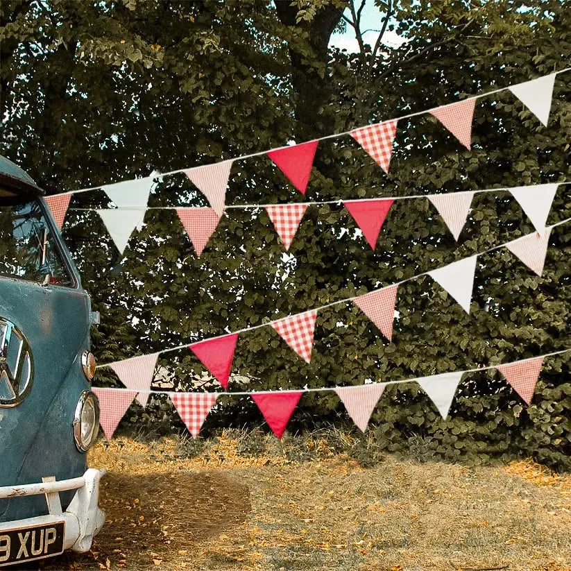 Boutique Camping 5m Cotton Camping Bunting