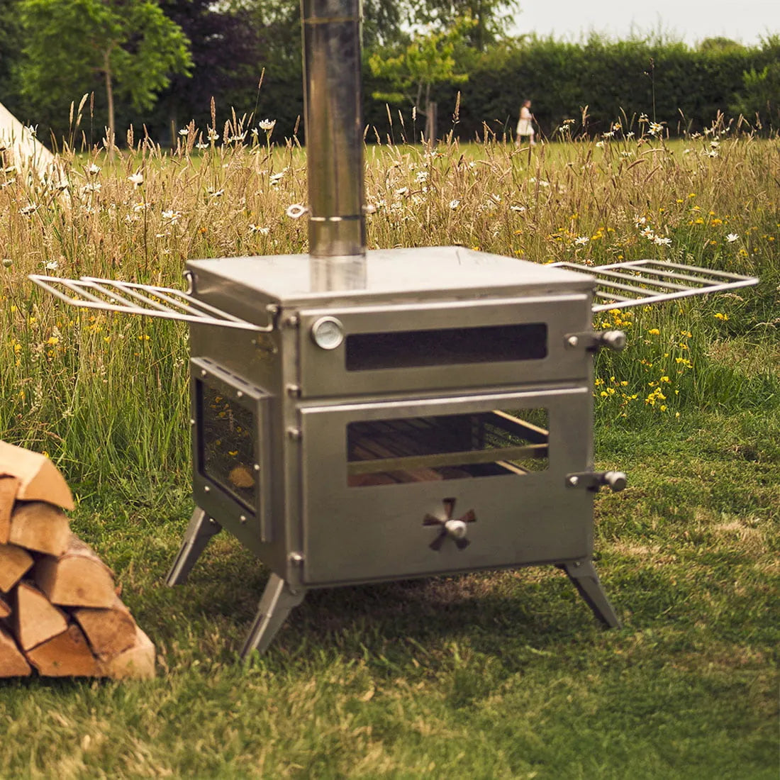 Camping Pizza Oven With Stove