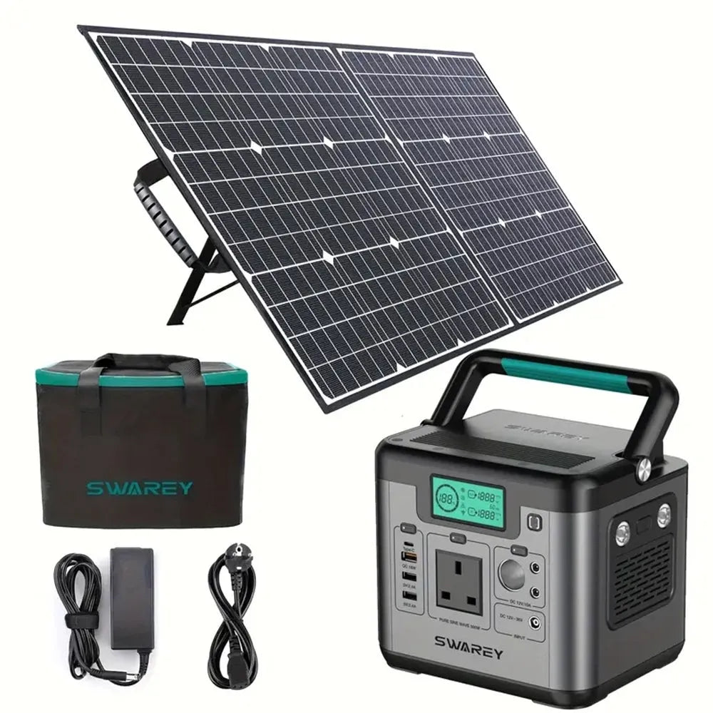 Boutique Camping Portable Solar Power Bank 518Wh