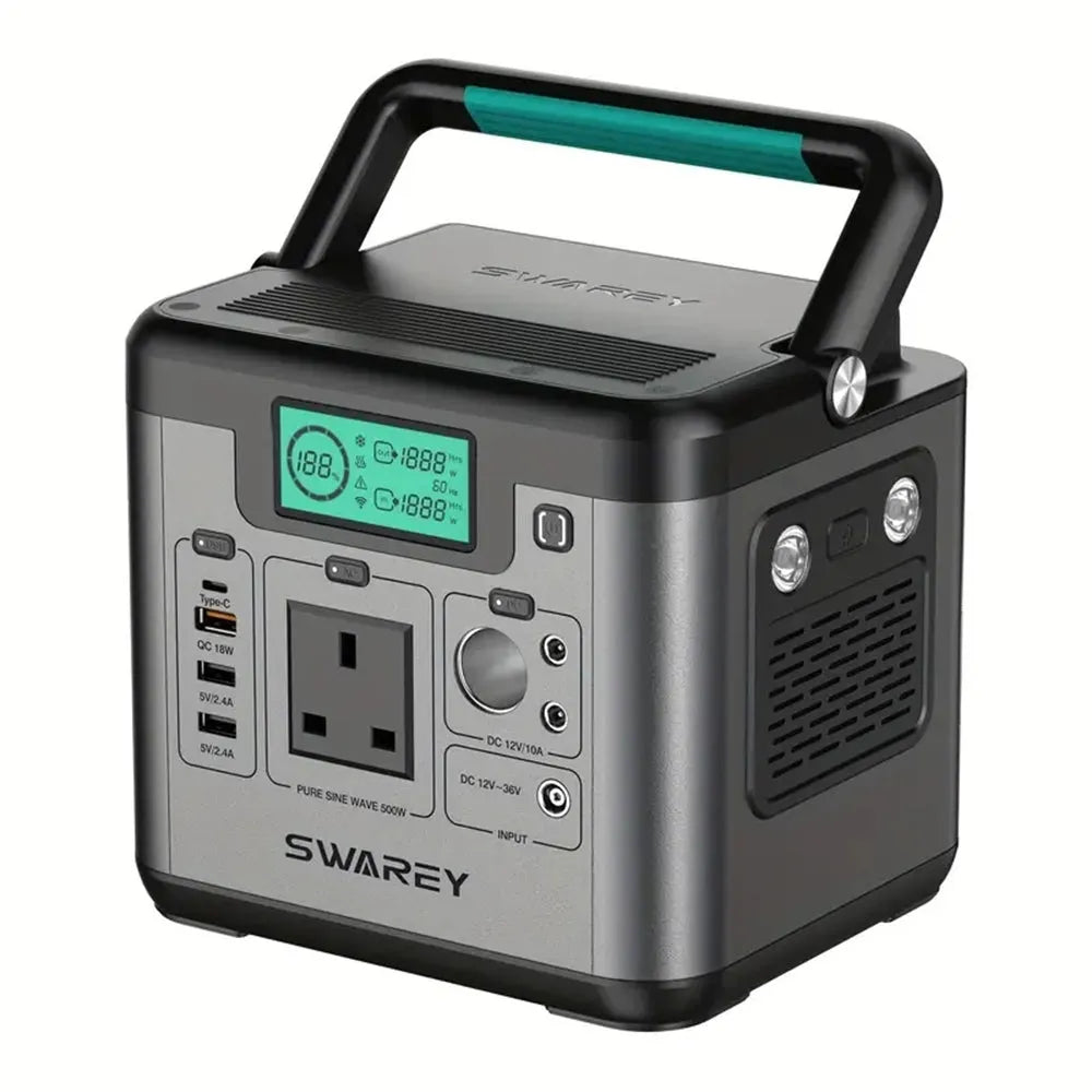 Boutique Camping Portable Solar Power Bank 518Wh