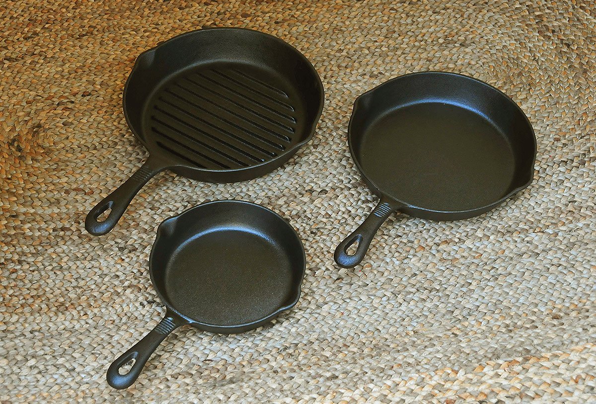 Premium Cast Iron Skillets