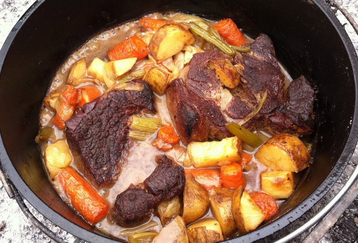 Premium Cast Iron Stove Pot
