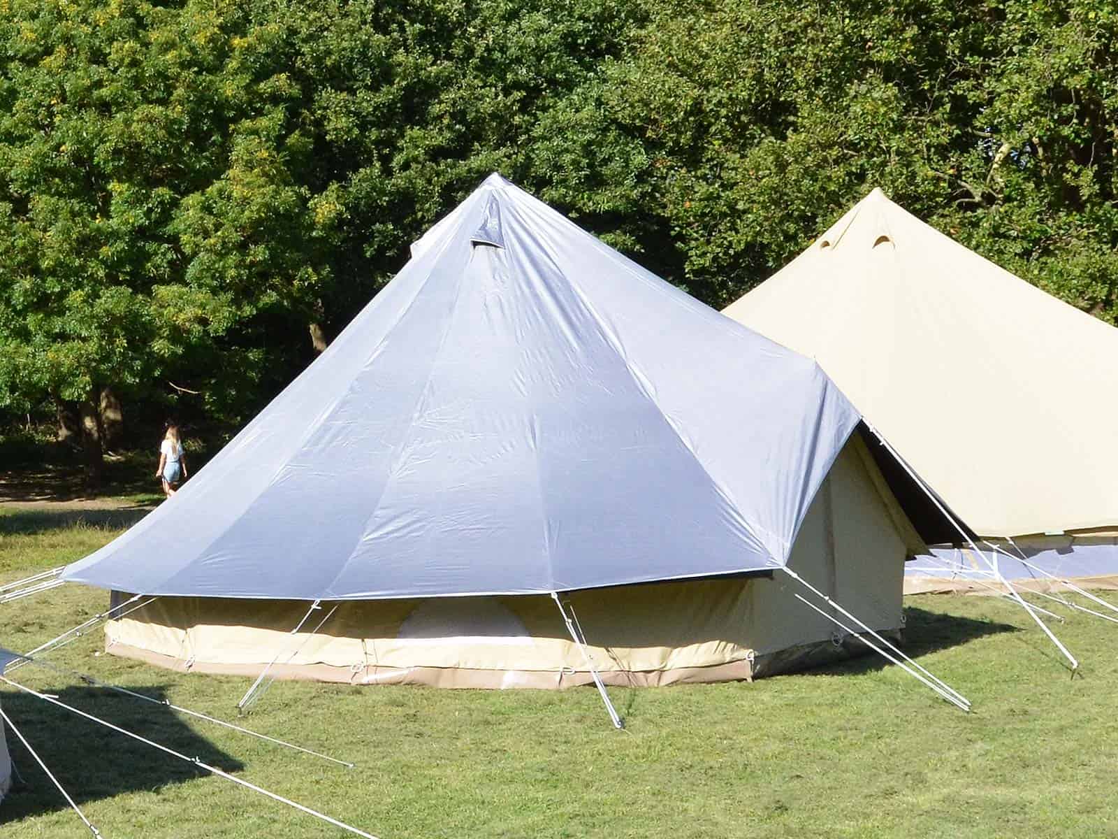 Protector Cover for 4m Bell Tent – Silver Blackout