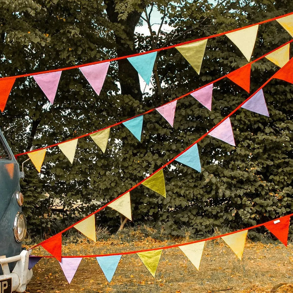 Boutique Camping 5m Cotton Camping Bunting