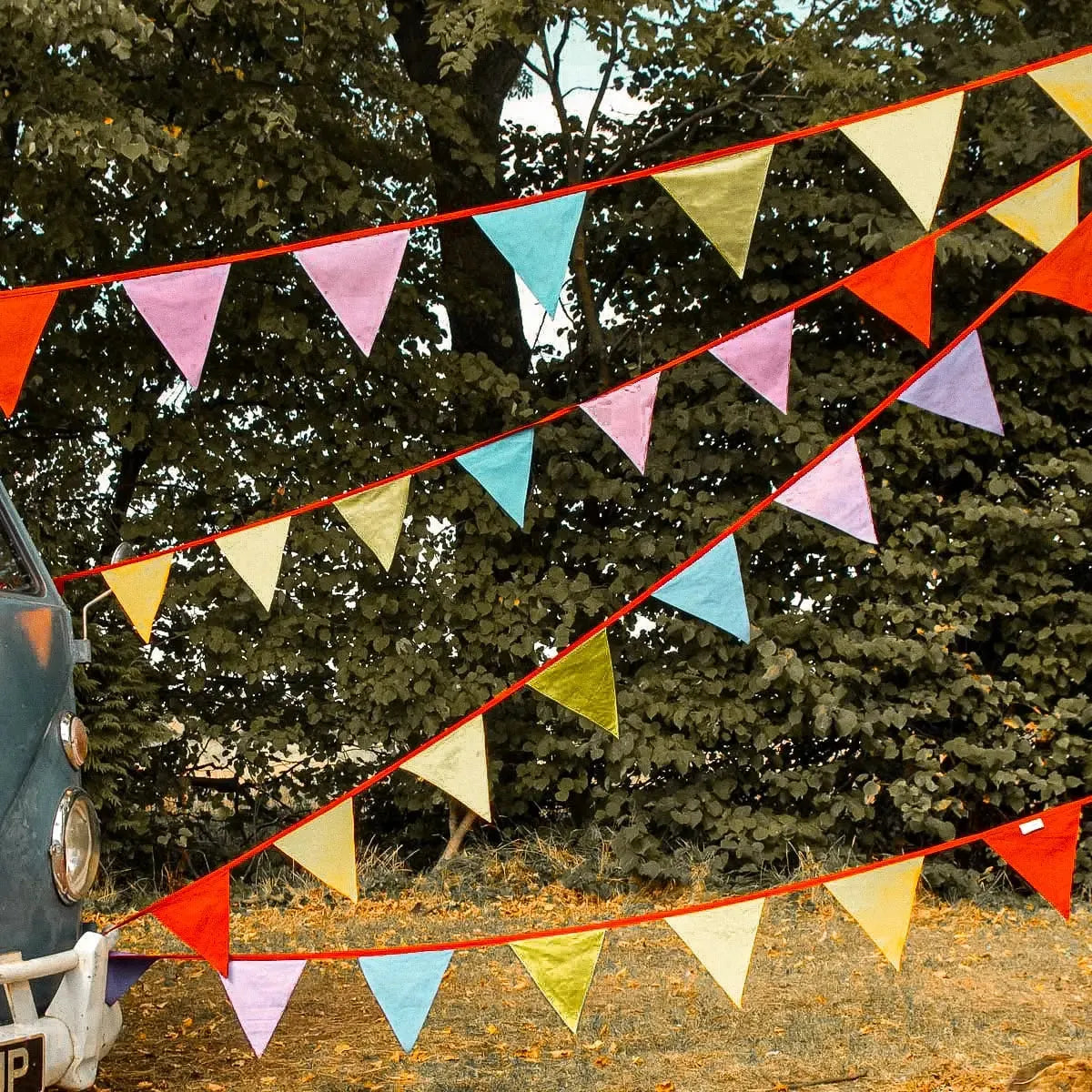 Boutique Camping 5m Cotton Camping Bunting