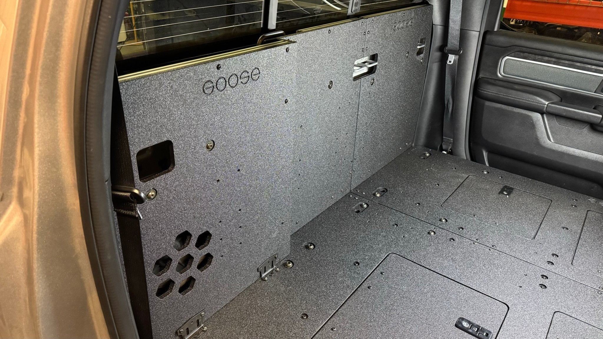 RAM - 1500 - 2019-Present - 5th Gen. - Crew Cab - Explore Series - Second Row Seat Delete Plate System