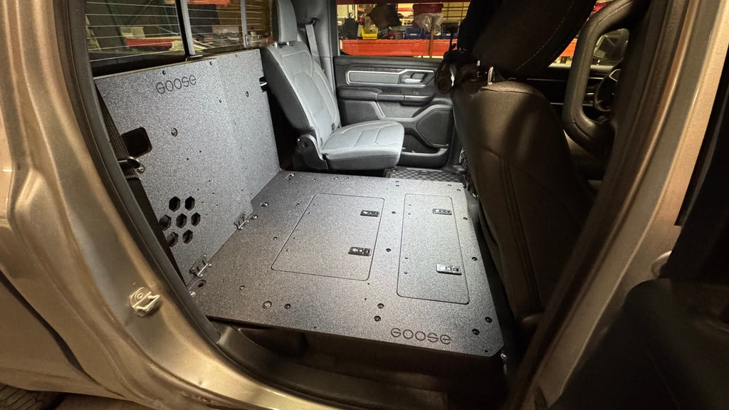 RAM - 1500 - 2019-Present - 5th Gen. - Crew Cab - Explore Series - Second Row Seat Delete Plate System