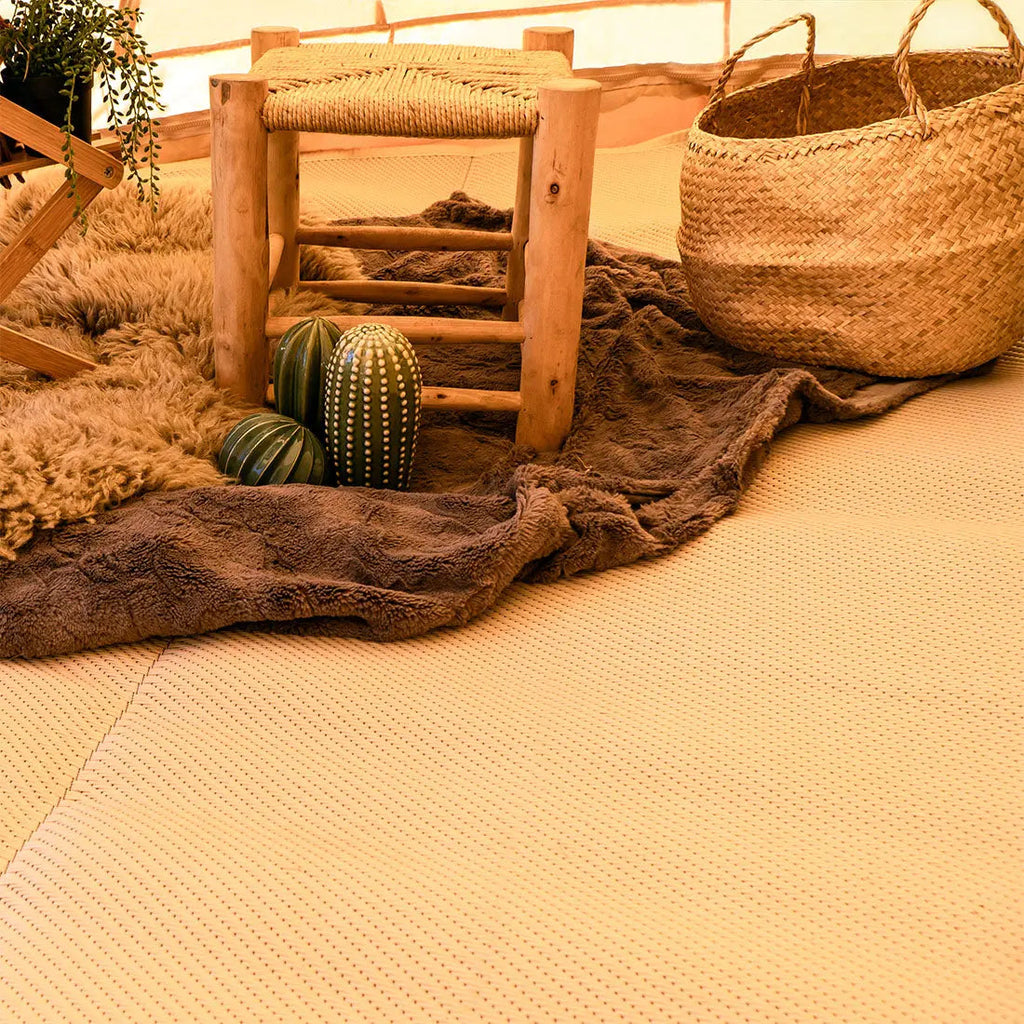 Boutique Camping Bell Tent Polypropylene Matting