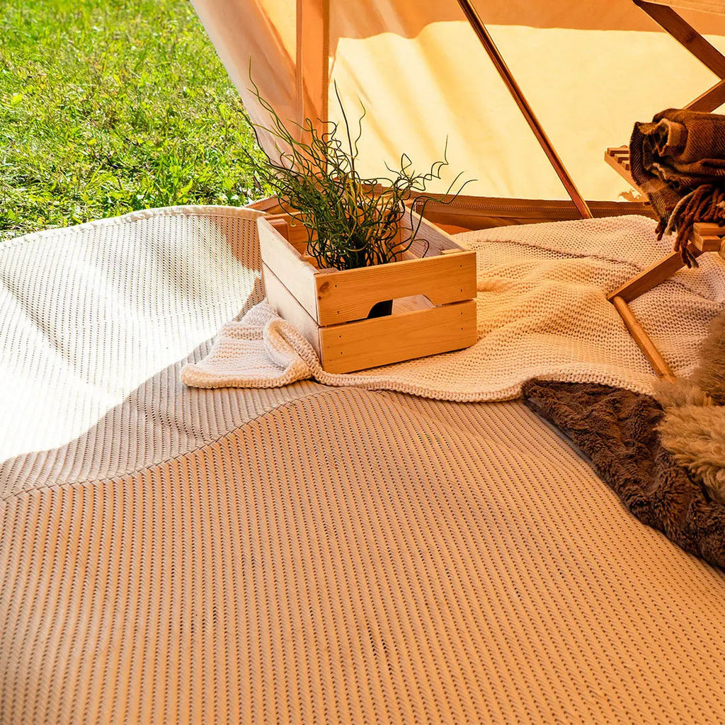 Boutique Camping Bell Tent Polypropylene Matting