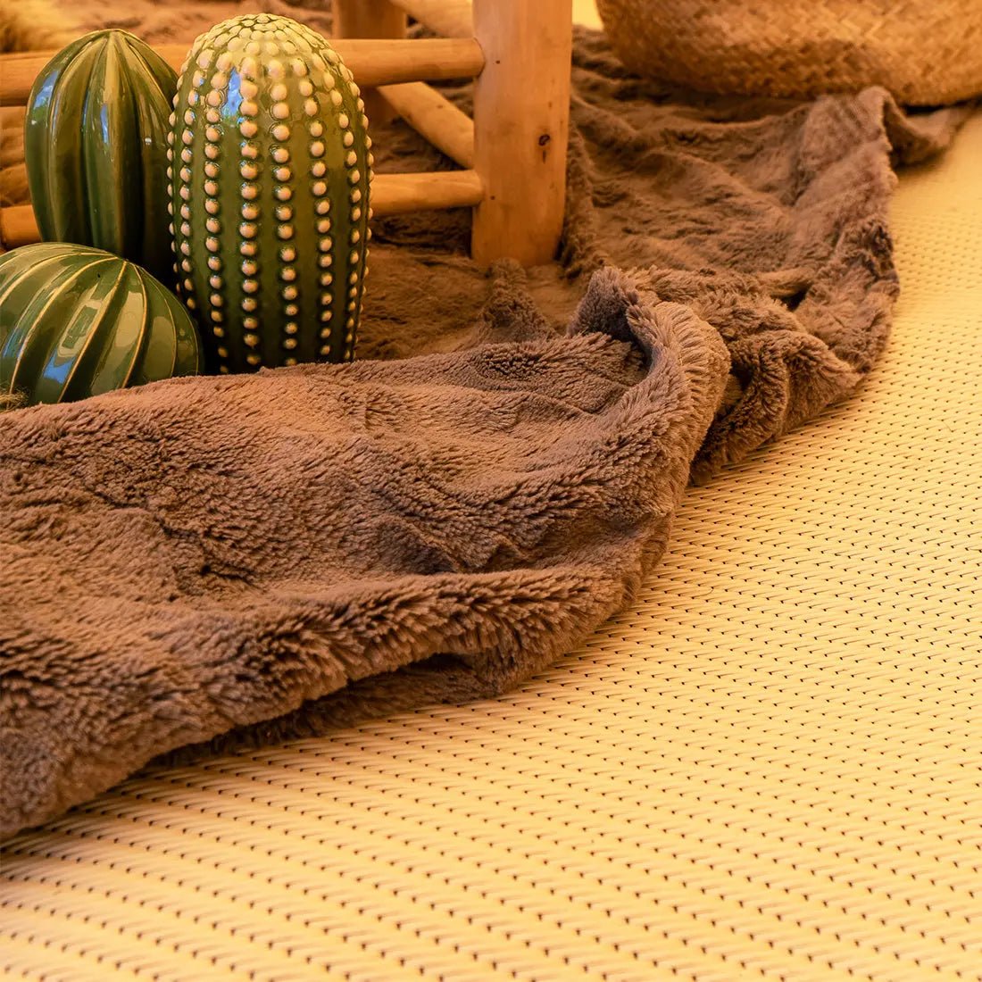 Boutique Camping Bell Tent Polypropylene Matting