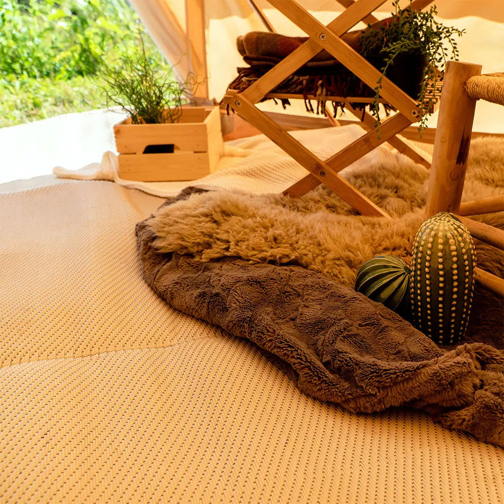Boutique Camping Bell Tent Polypropylene Matting