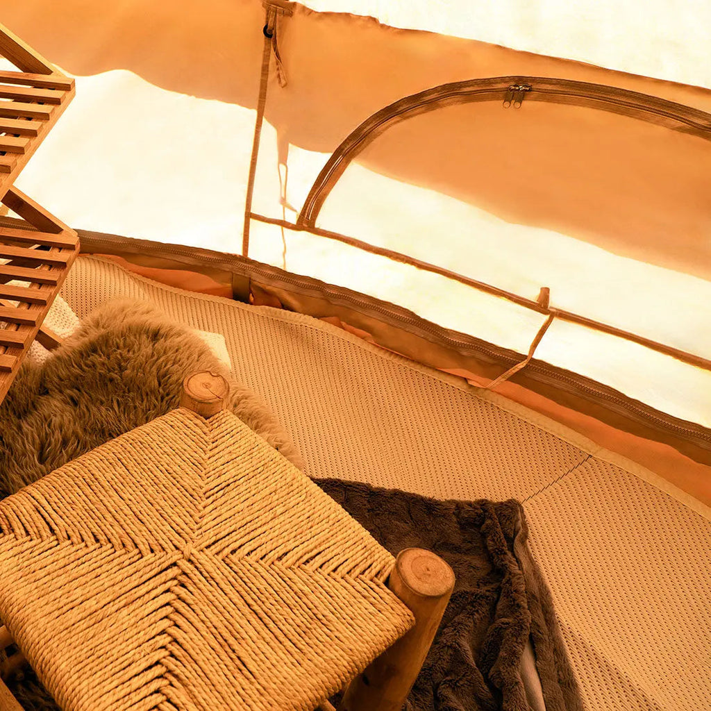 Boutique Camping Bell Tent Polypropylene Matting