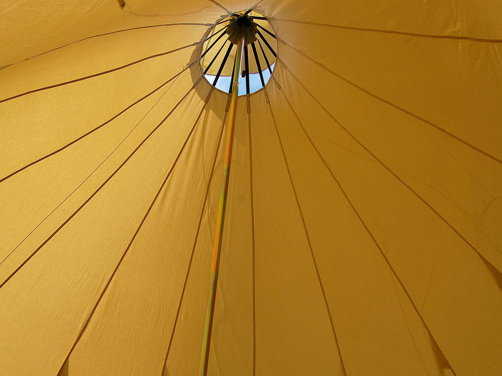 5 metre Ultimate Single Pole Tipi Tent
