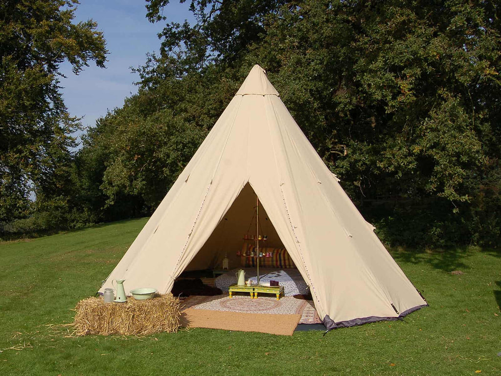 4 metre Ultimate Single Pole Tipi Tent