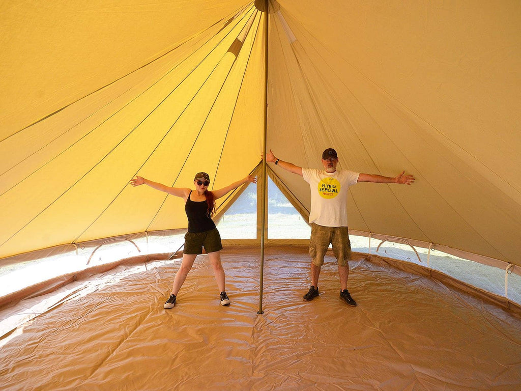 6 metre Ultimate PRO MESH Twin Door Bell Tent