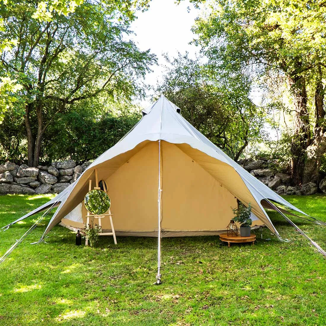 Boutique Camping Bell Tent Protective Cover