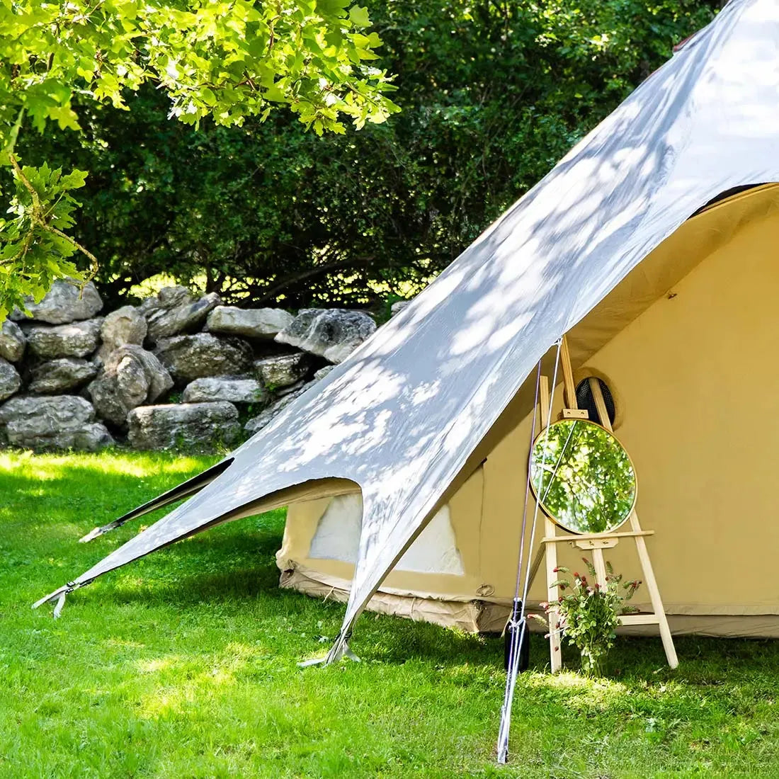 Boutique Camping Bell Tent Protective Cover