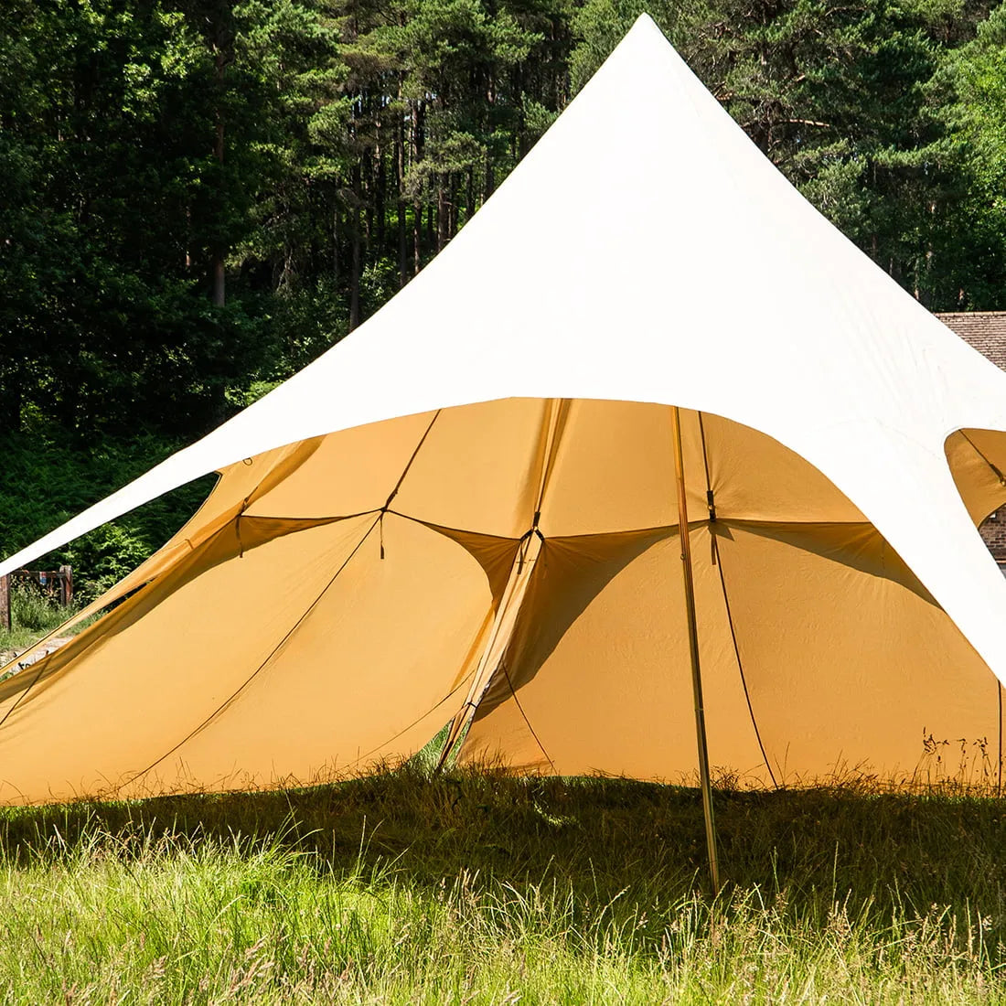 Boutique Camping 10m Star Shade Canopy Side Walls